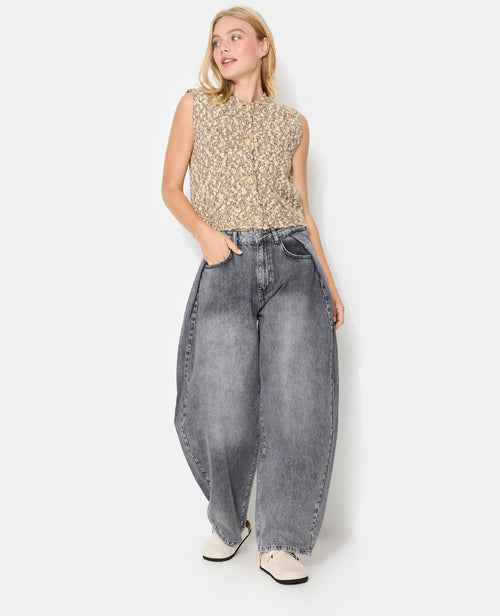Gilet sans manches en grosse maille moulinée - PIMKIE - 3