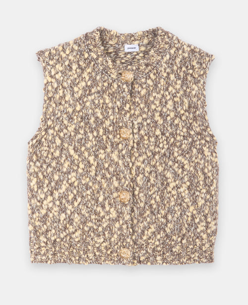 Gilet sans manches en grosse maille moulinée - PIMKIE - 4