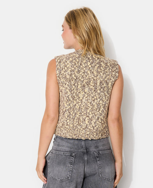 Gilet sans manches en grosse maille moulinée - PIMKIE - 6