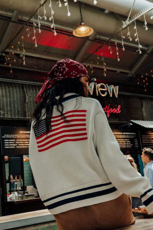 Gilet avec col motif América - PIMKIE - 2