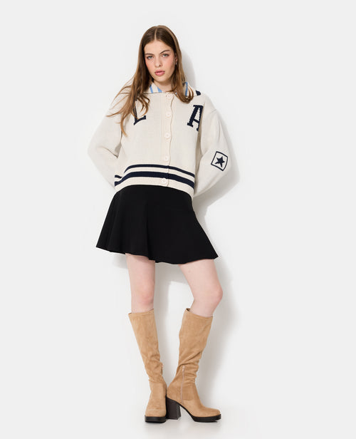 Gilet avec col motif América - PIMKIE - 3