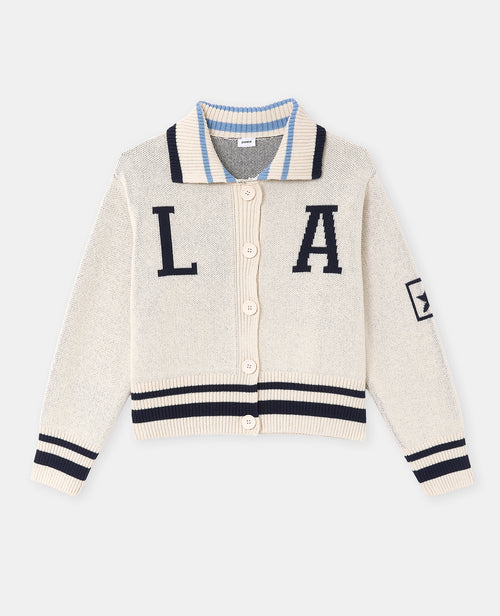 Gilet avec col motif América - PIMKIE - 4