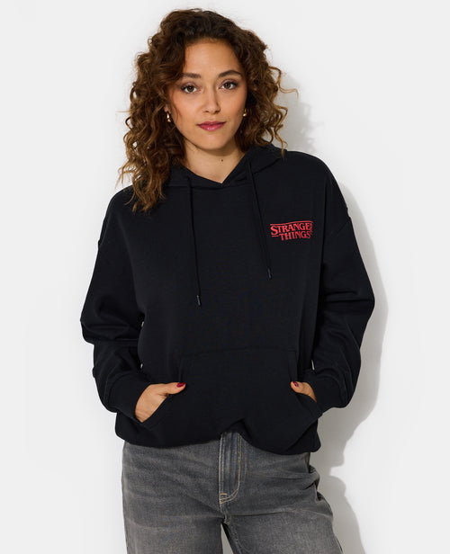 Sweat oversize STRANGER THINGS avec capuche - PIMKIE - 5
