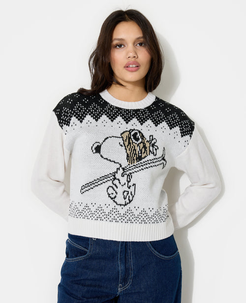 Pull jacquard SNOOPY - PIMKIE - 5