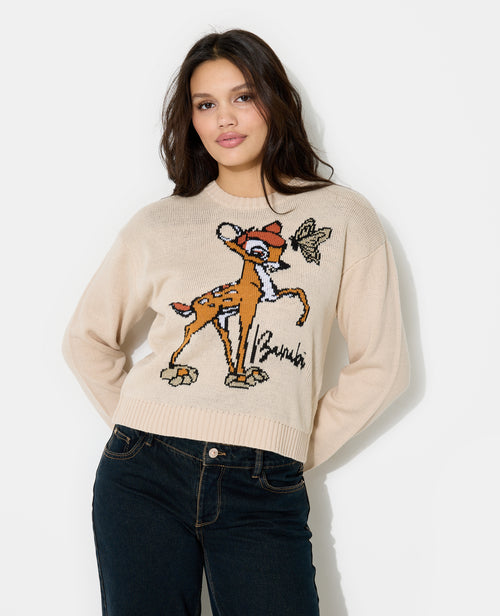 Pull jacquard BAMBI - PIMKIE - 5