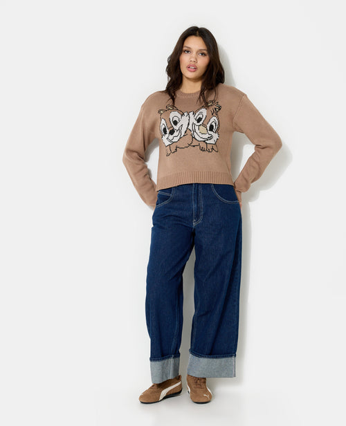 Pull jacquard TIC et TAC - PIMKIE - 3