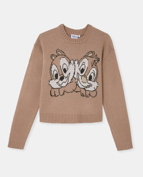 Pull jacquard TIC et TAC - PIMKIE - 4