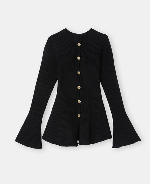 Gilet peplum avec manches flare - PIMKIE - 4