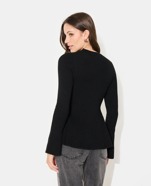 Gilet peplum avec manches flare - PIMKIE - 8