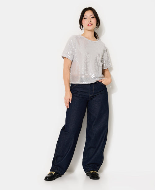 Top ample avec sequins - PIMKIE - 3