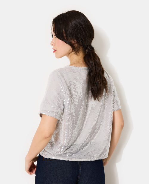 Top ample avec sequins - PIMKIE - 6