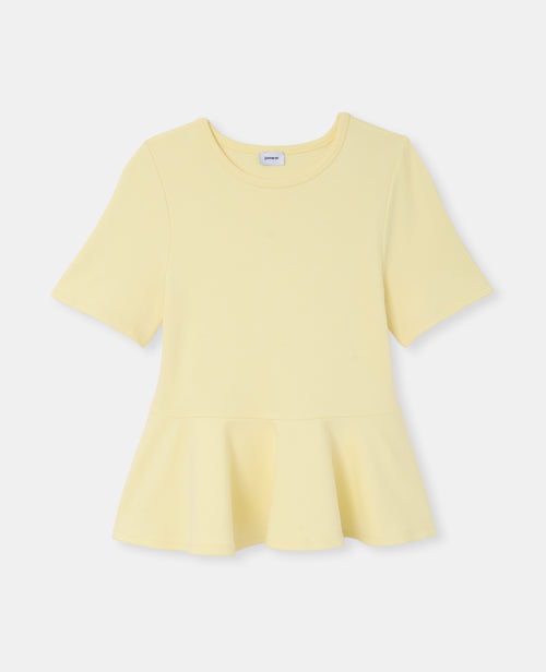 T-shirt peplum manches courtes - PIMKIE - 4