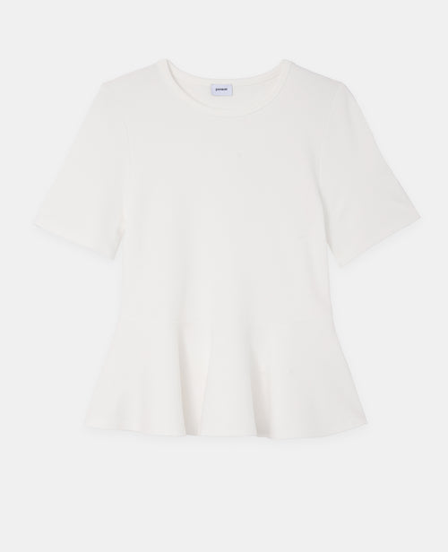 T-shirt peplum manches courtes - PIMKIE - 4