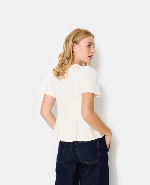 T-shirt peplum manches courtes - PIMKIE - 6