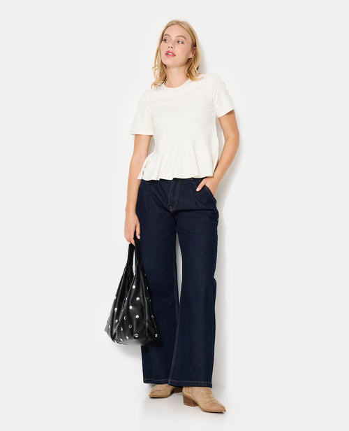 T-shirt peplum manches courtes - PIMKIE - 7