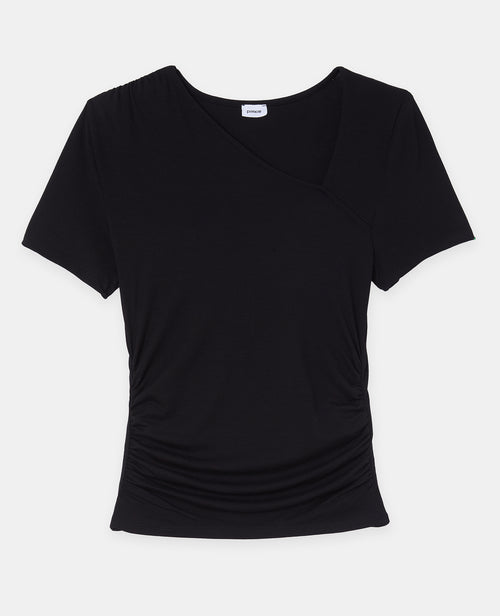 T-shirt avec encolure asymétrique et fronces - PIMKIE - 4