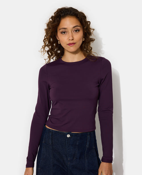 T-shirt manches longues en maille stretch - PIMKIE - 5