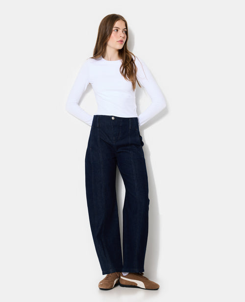 T-shirt manches longues en maille stretch - PIMKIE - 3