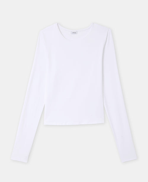 T-shirt manches longues en maille stretch - PIMKIE - 4