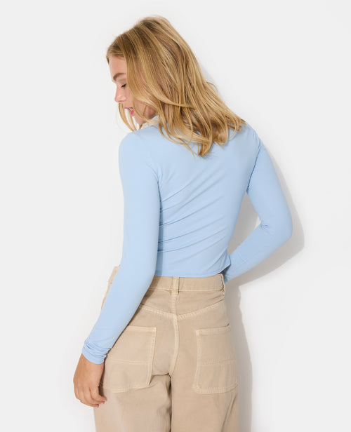 T-shirt manches longues en maille stretch - PIMKIE - 6