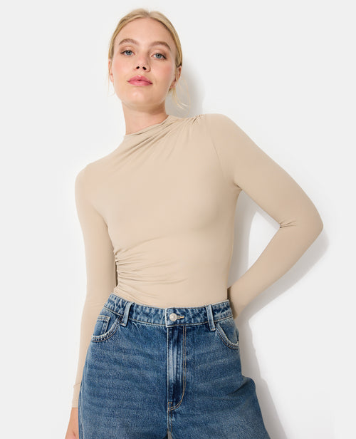 Body manches longues avec fronces - PIMKIE - 5