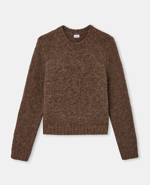 Pull en maille mélangée avec détail fantaisie - PIMKIE - 4