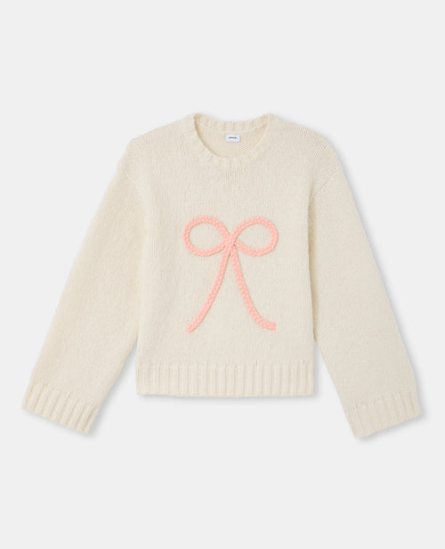 Pull en maille avec nœud - PIMKIE - 4