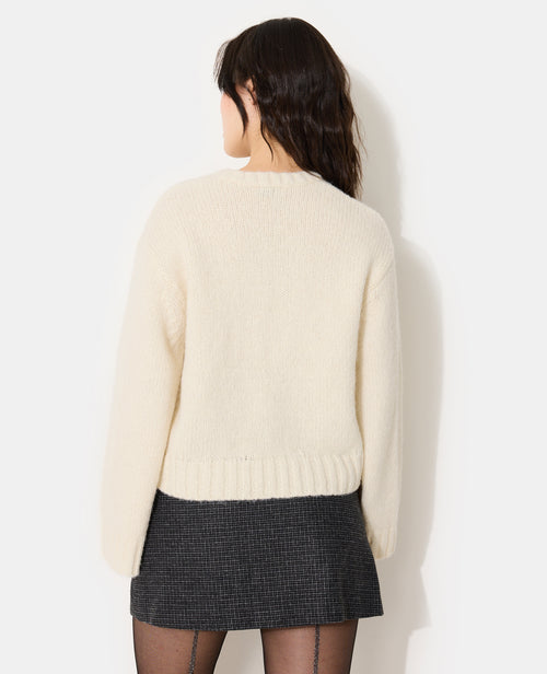 Pull en maille avec nœud - PIMKIE - 6