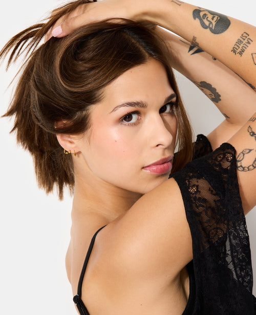 Top à bretelles en dentelle avec volants - PIMKIE - 2