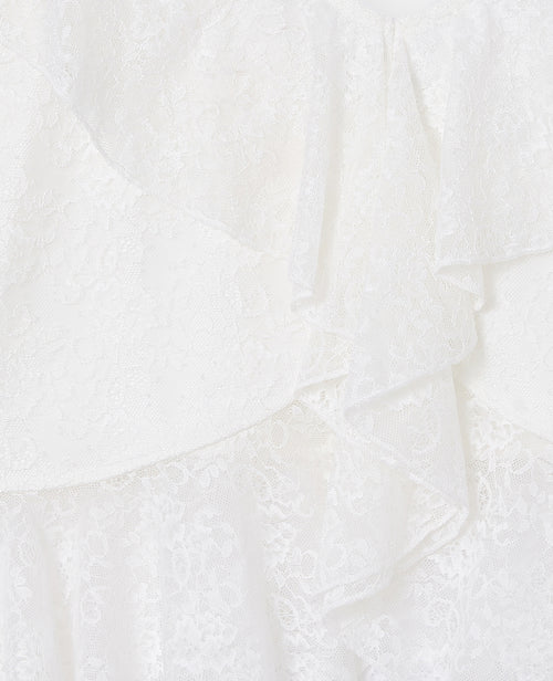 Top à bretelles en dentelle avec volants - PIMKIE - 8