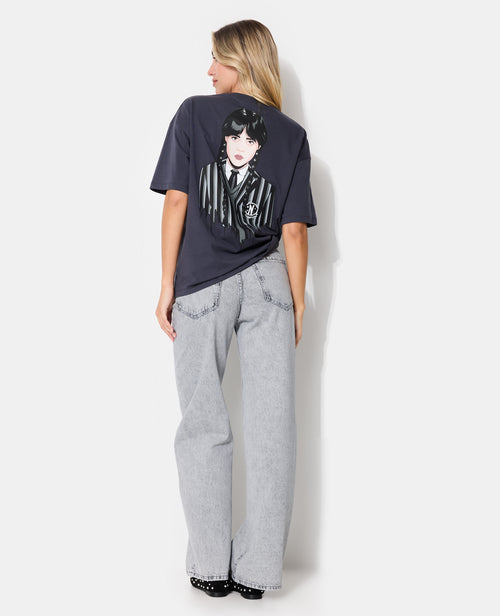 T-shirt oversize MERCREDI - PIMKIE - 3