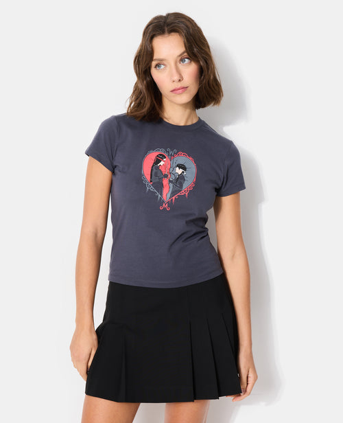 T-shirt ajusté MERCREDI - PIMKIE - 7