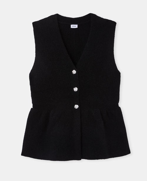 Gilet sans manches forme peplum - PIMKIE - 4