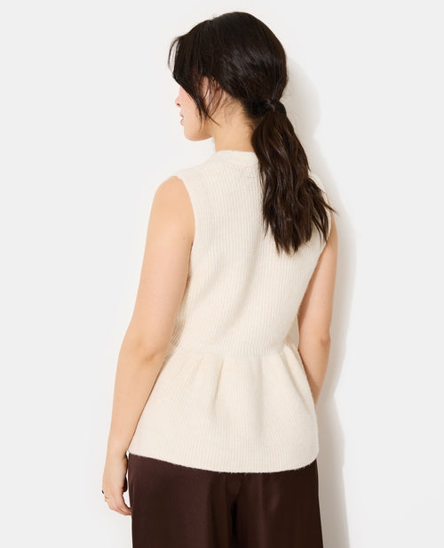 Gilet sans manches forme peplum - PIMKIE - 6