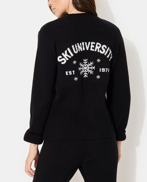 Pull en maille côtelée avec inscription dos - PIMKIE - 6