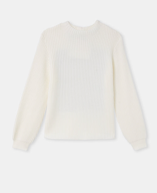 Pull en maille côtelée avec jacquard dos - PIMKIE - 4