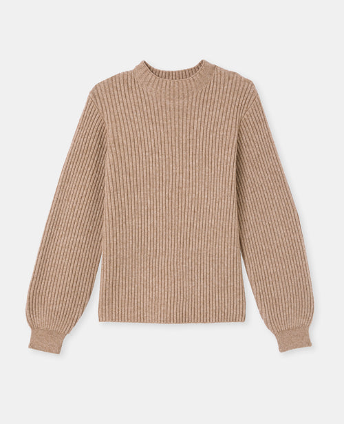 Pull en maille côtelée avec inscription dos - PIMKIE - 4