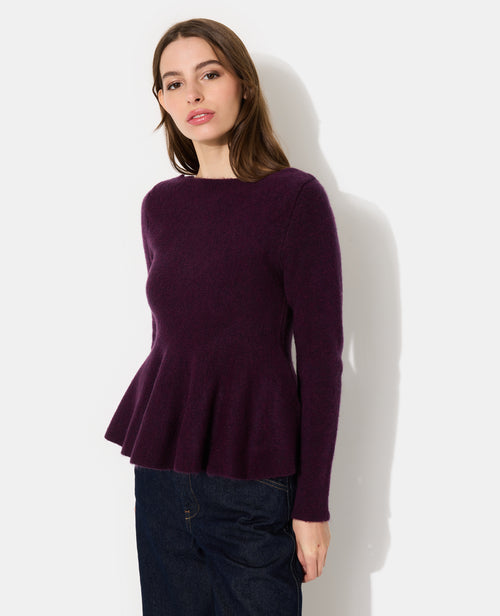 Pull peplum encolure bateau - PIMKIE - 7