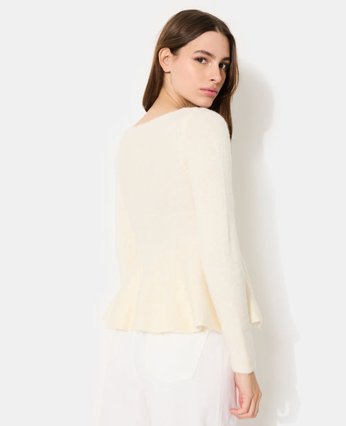 Pull peplum encolure bateau - PIMKIE - 6