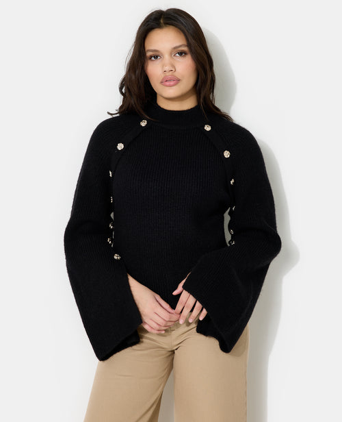 Pull avec boutons fantaisie - PIMKIE - 1