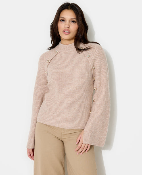 Pull avec boutons fantaisie - PIMKIE - 5