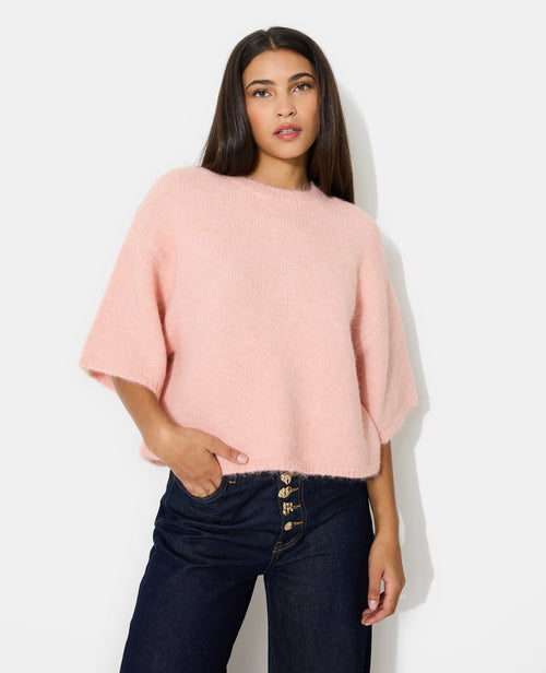 Pull manches courtes avec laine - PIMKIE - 1