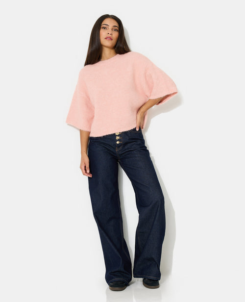 Pull manches courtes avec laine - PIMKIE - 3