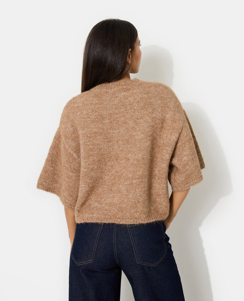 Pull manches courtes avec laine - PIMKIE - 6