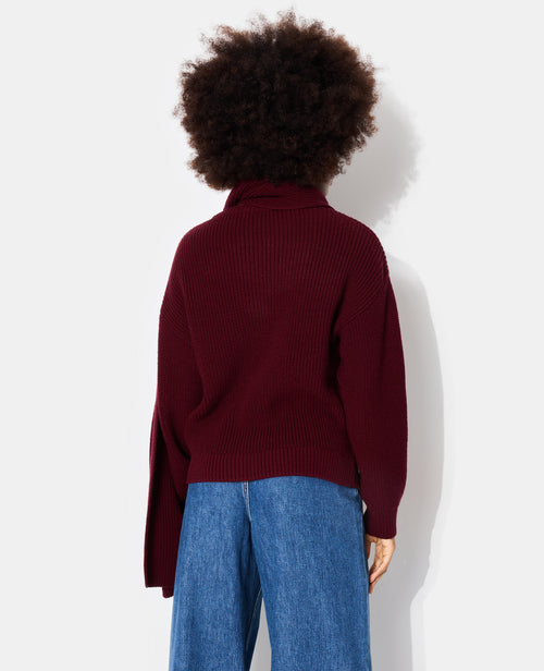 Pull oversize avec écharpe amovible - PIMKIE - 6