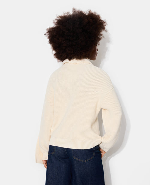 Pull oversize avec écharpe amovible - PIMKIE - 6