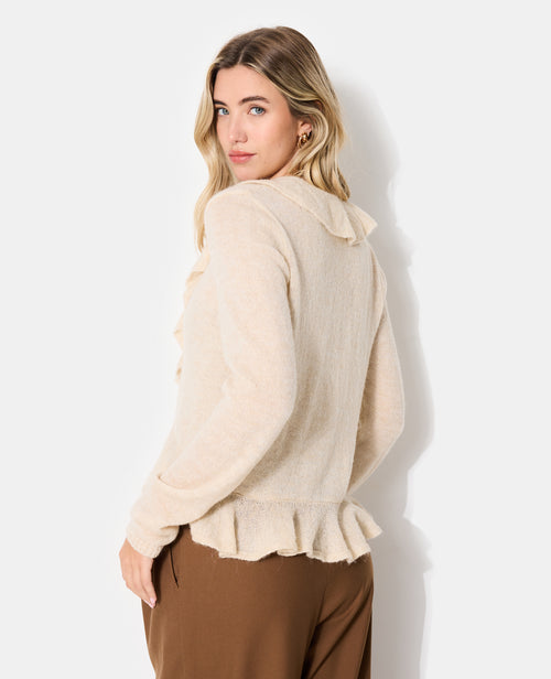 Gilet avec volants et nouette - PIMKIE - 1