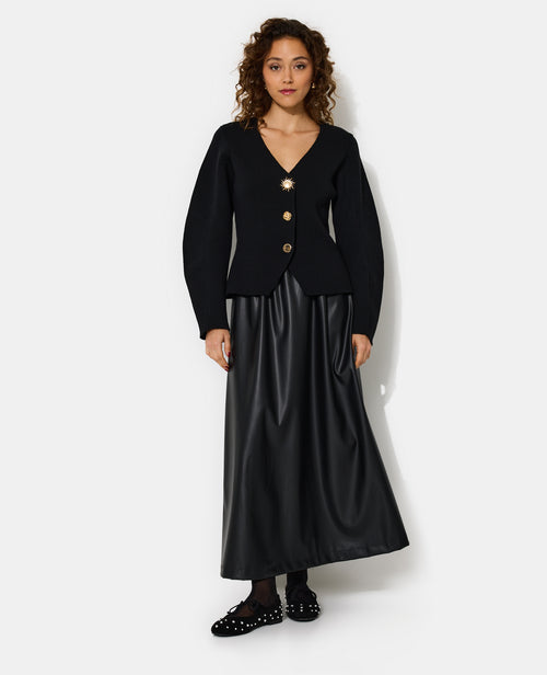 Gilet en maille serrée avec boutons fantaisie - PIMKIE - 3