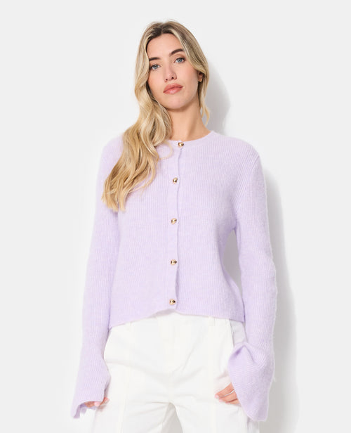 Gilet manches flare avec boutons métal - PIMKIE - 5