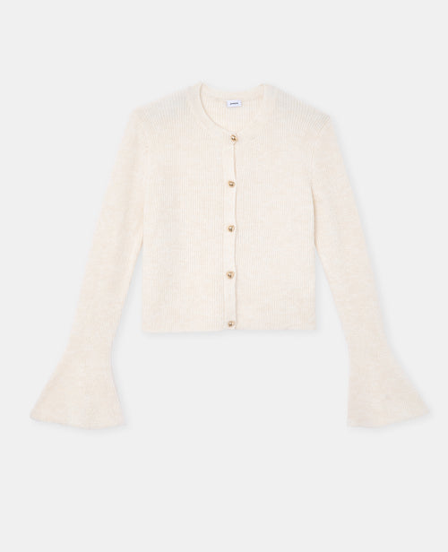 Gilet manches flare avec boutons métal - PIMKIE - 4